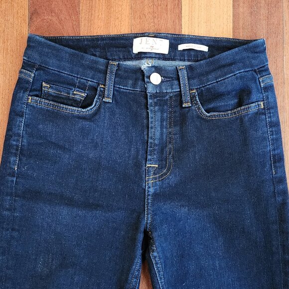 7 For All Mankind "JEN7" Dark Wash Ankle Skinny Jeans Size 4 - Picture 7 of 16